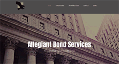 Desktop Screenshot of allegiantbonds.com